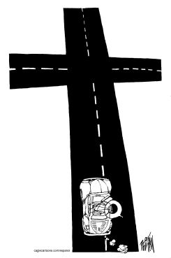 HOLY ROAD TRIP by Angel Boligan