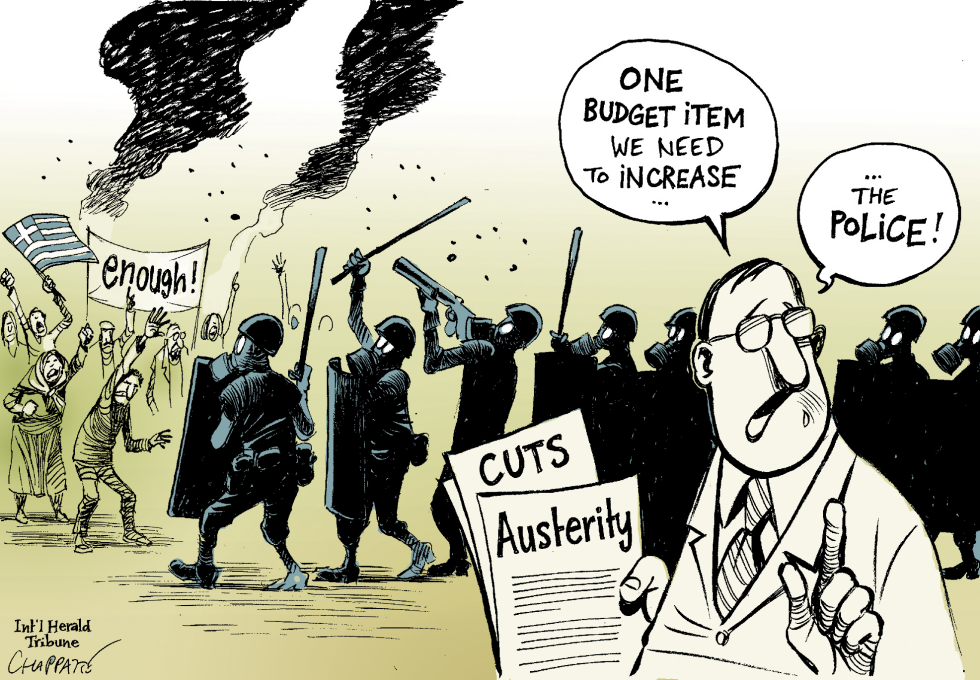 ANTI-AUSTERITY Protests in Europe