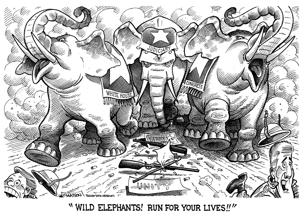  REPUBLICAN STAMPEDE by RJ Matson