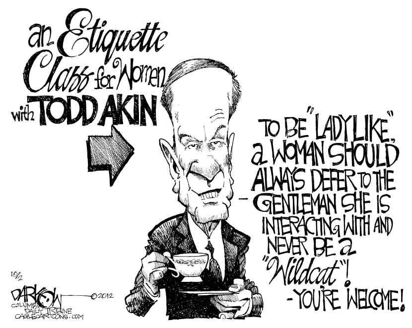 Local MO Todd Akin Etiquette