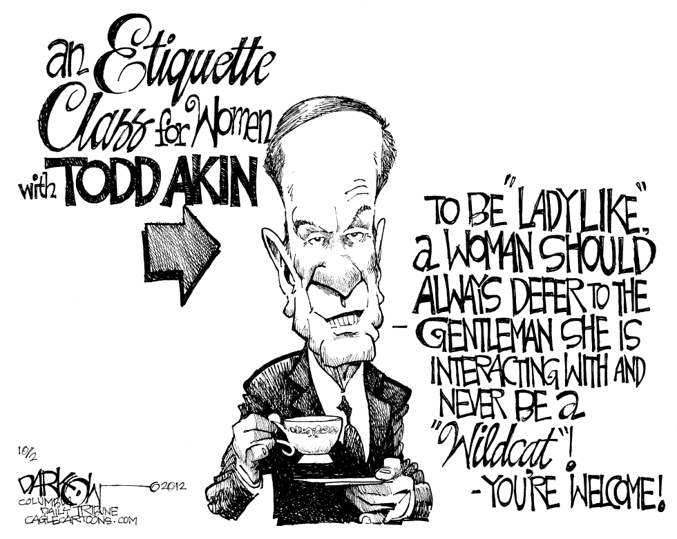 Local MO Todd Akin Etiquette