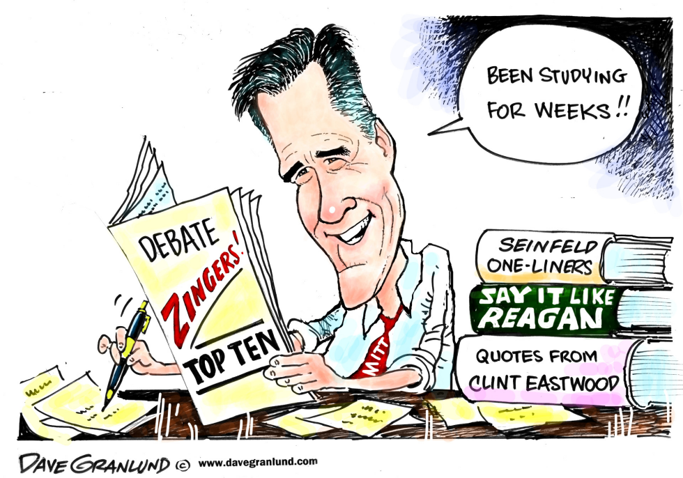 Romney and debate zingers