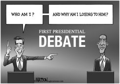 MITT ROMNEY'S ADMIRAL STOCKDALE MOMENT by R.J. Matson