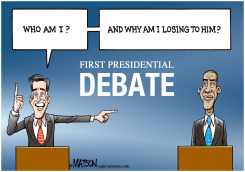 MITT ROMNEY'S ADMIRAL STOCKDALE MOMENT by R.J. Matson