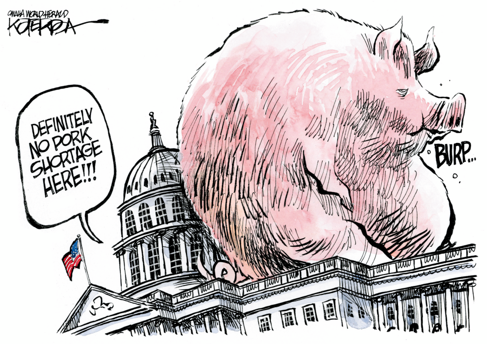  NO PORK SHORTAGE by Jeff Koterba