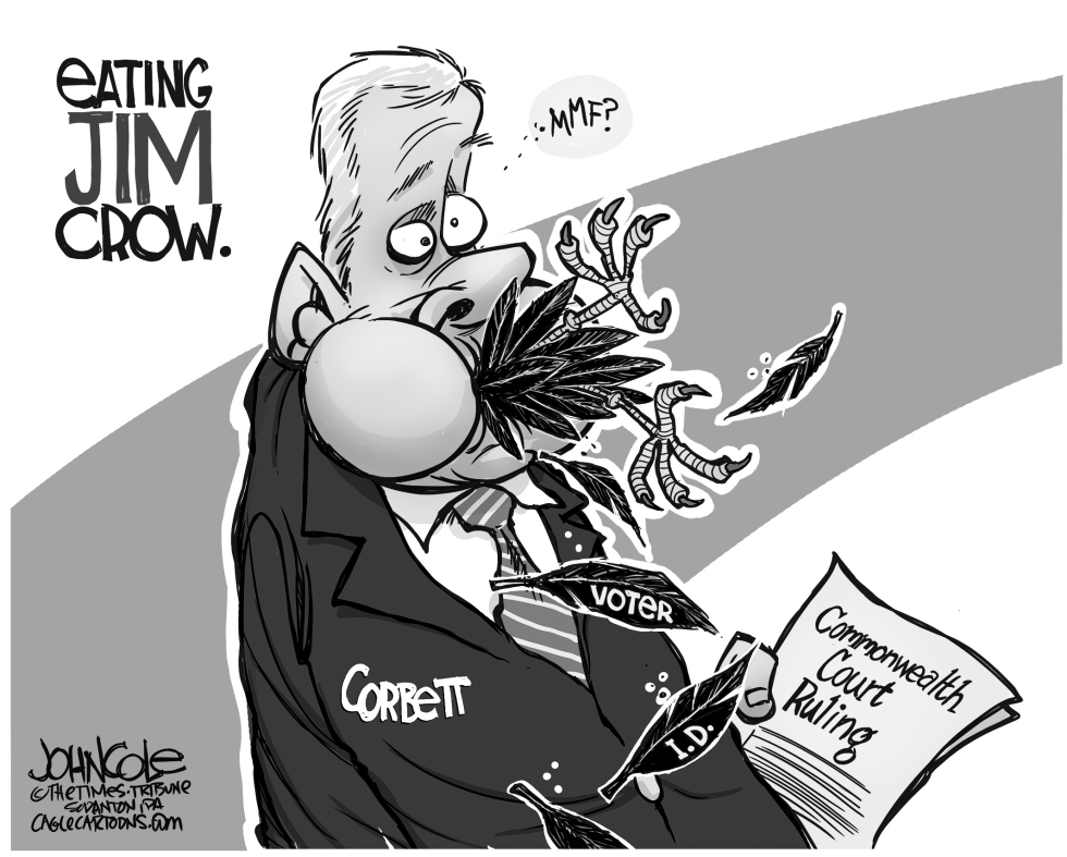 LOCAL PA -- Eating Jim Crow BW