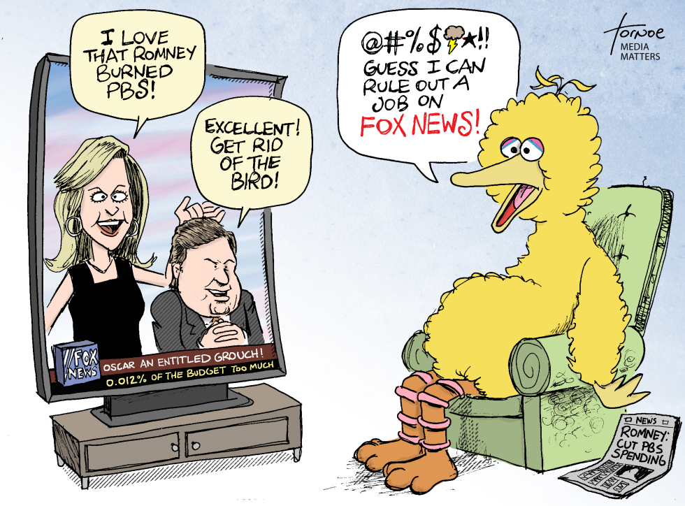 Romney Debate Big Bird