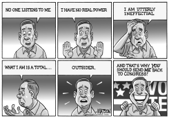 INSIDE-OUTSIDER RUNS FOR REELECTION by R.J. Matson
