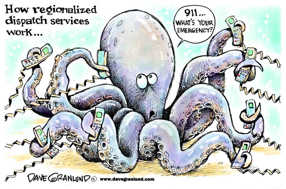  REGIONALIZED DISPATCH SERVICES by Dave Granlund