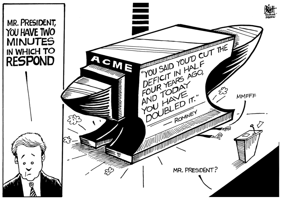 DEBATE RESPONSE, B/W