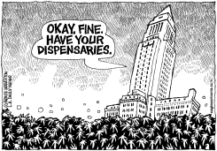 LOCAL-CA LA POT SHOP BAN LIFTED by Monte Wolverton