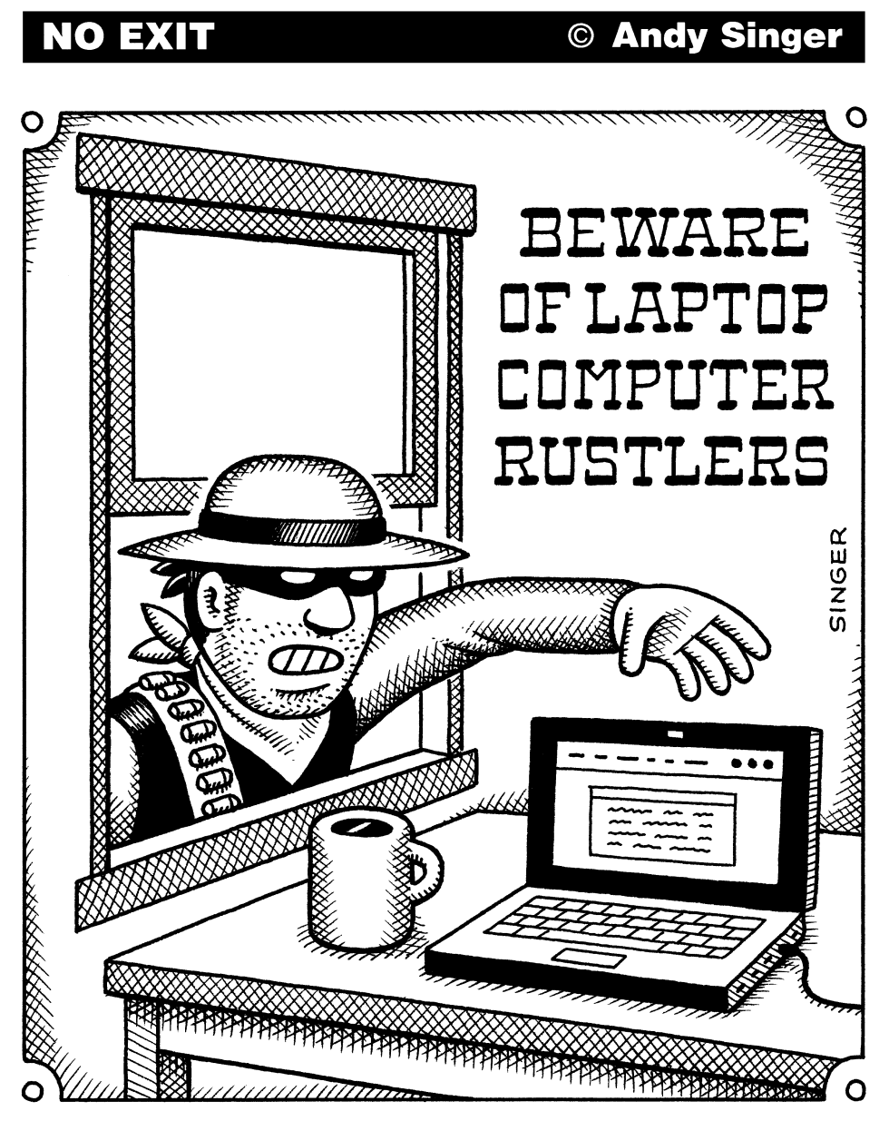 Laptop Computer Rustlers