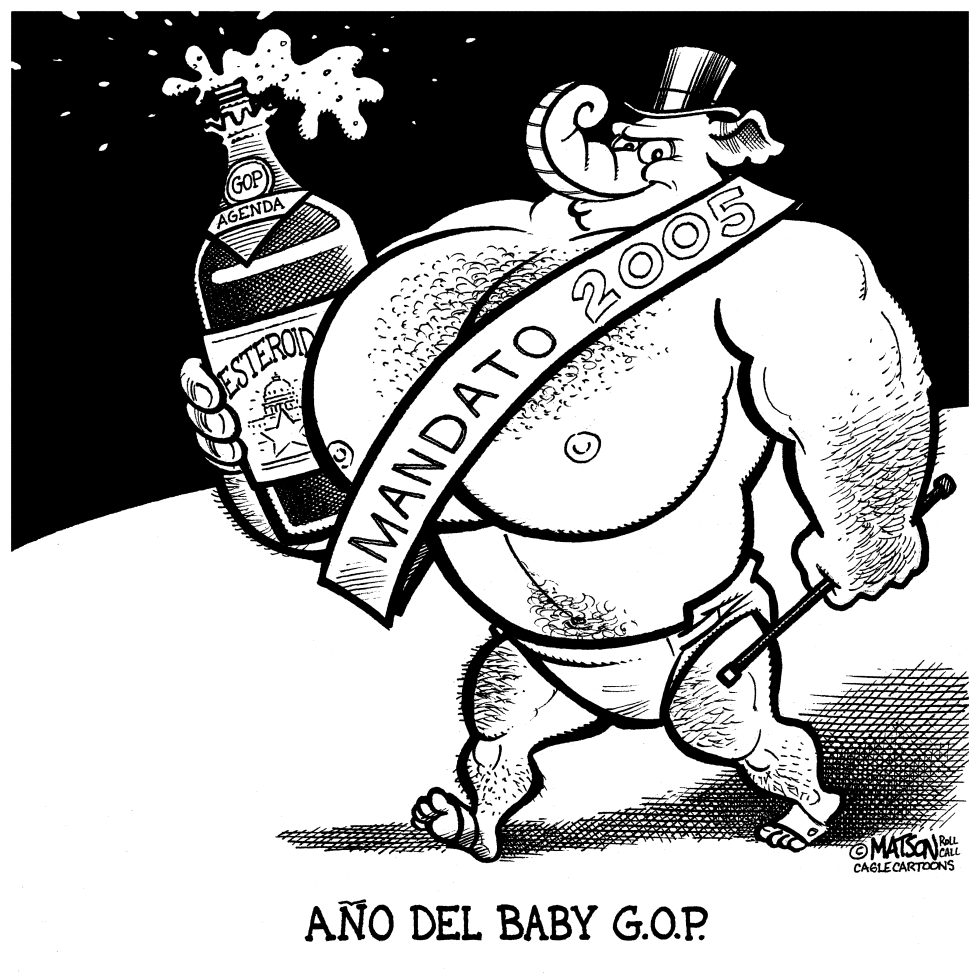 Año Nuevo del Baby GOP