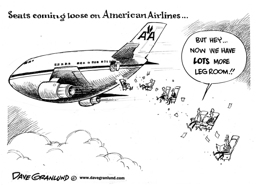 American Airlines Loose Seats