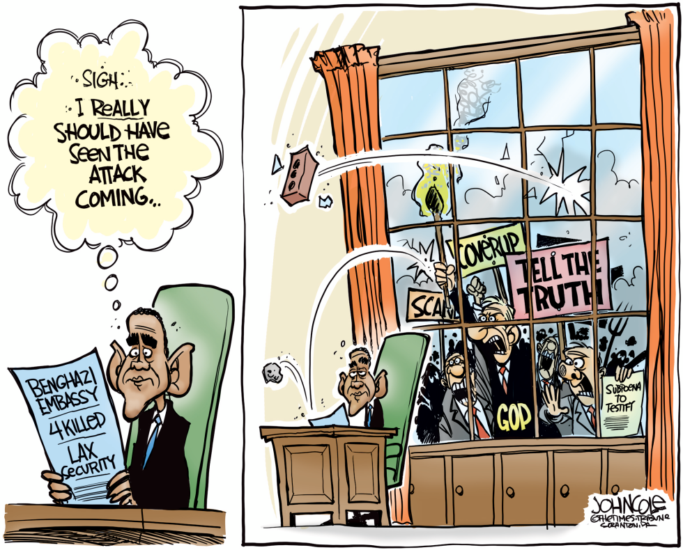 Benghazi attack COLOR