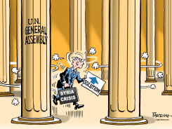 SYRIA CRISIS IN UN  by Paresh Nath