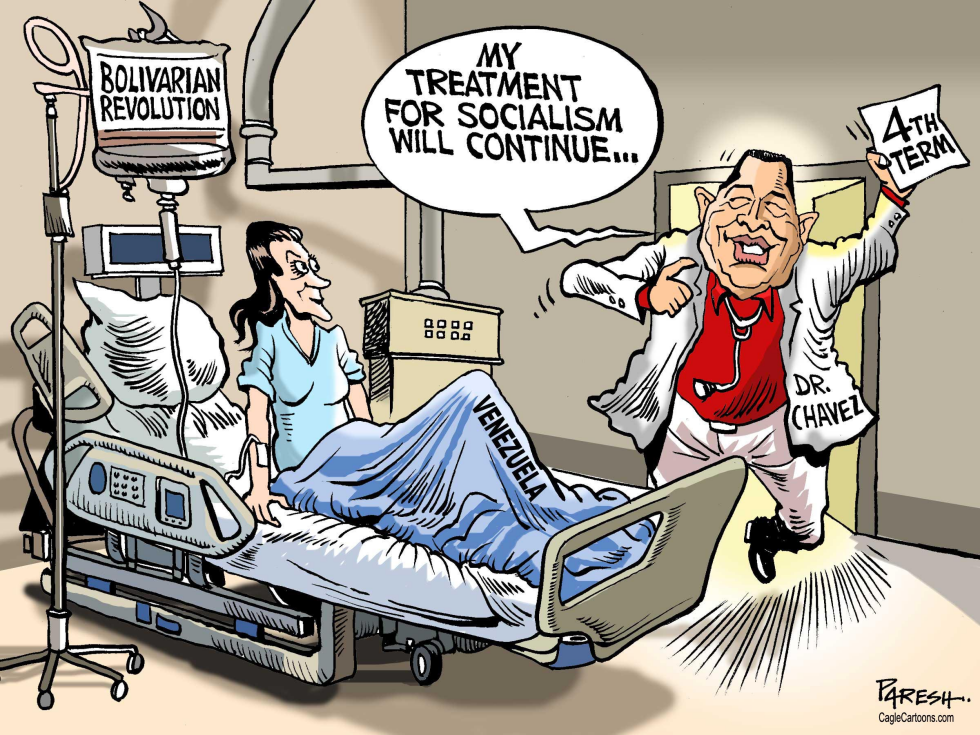 Chavez's  fourth term COLOR