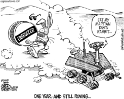 MARS ROVER ONE YEAR by Jeff Parker