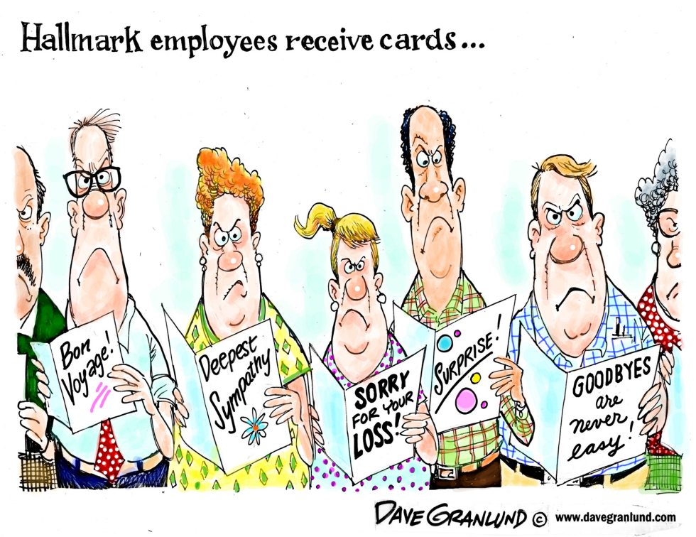 Hallmark cuts jobs