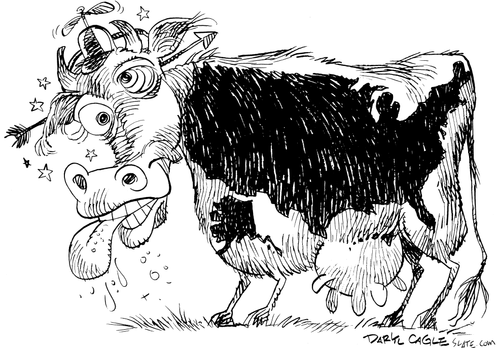  VACA LOCA by Daryl Cagle