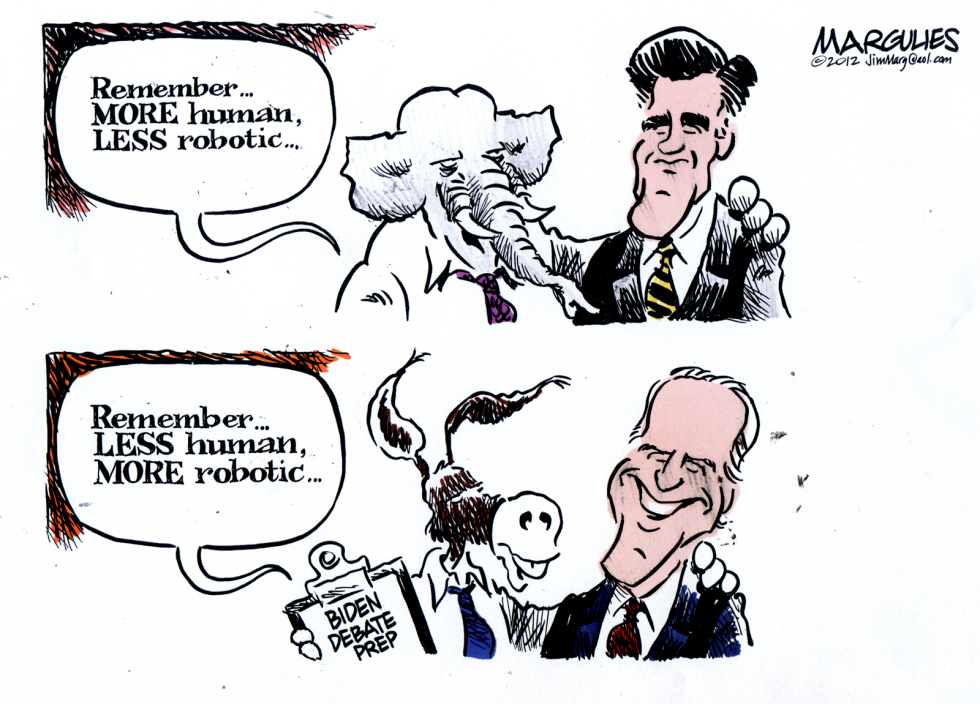 Romney and Biden