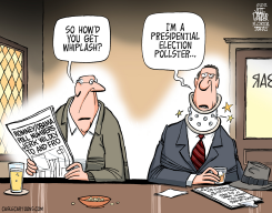 PRESIDENTIAL CAMPAIGN POLLS TO AND FRO by Jeff Parker