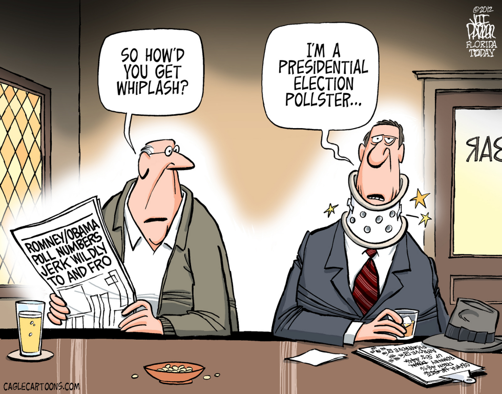 Presidential Campaign Polls To and Fro Color
