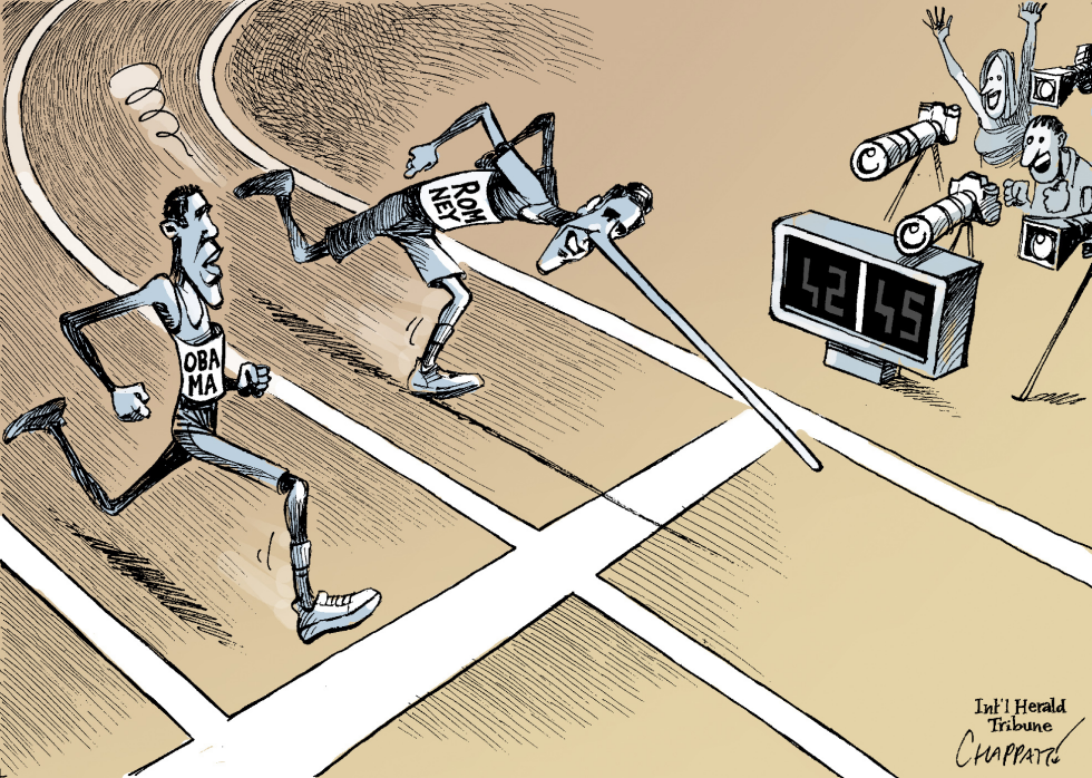 ROMNEY takes the LEAD