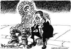 BIG BIRD by Milt Priggee