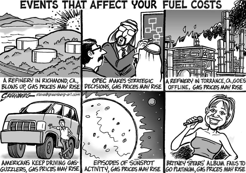 Gas Prices Rise US bw