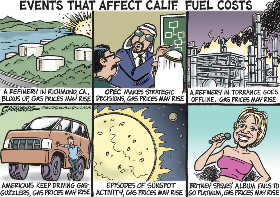 Gas Prices Rise CALIF