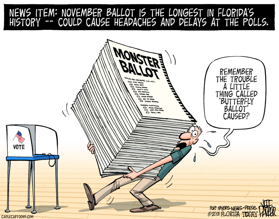  LOCAL FL LONGEST BALLOT IN HISTORY by Jeff Parker