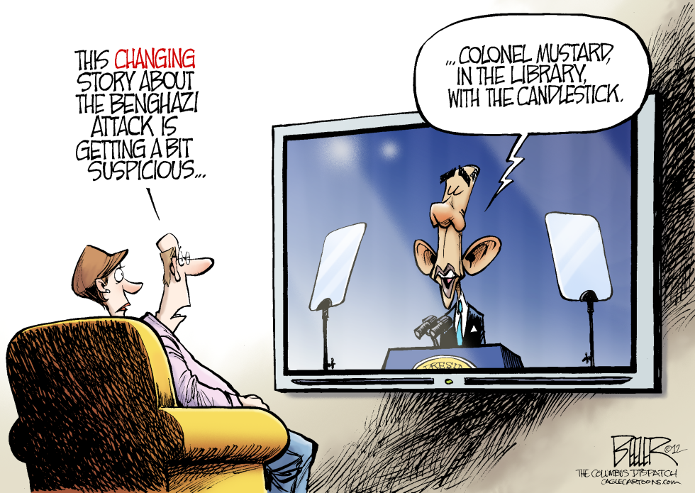  THE BENGHAZI STORY by Nate Beeler