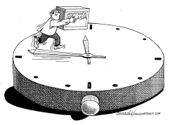 RUN AGAINST TIME by Arcadio Esquivel