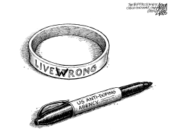 LANCE ARMSTRONG by Adam Zyglis