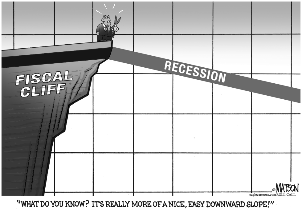 Going Over Fiscal Cliff Has Gradual Effect on Economy