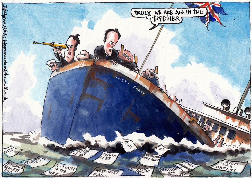 UK CONSERVATIVES ALL IN IT TOGETHER