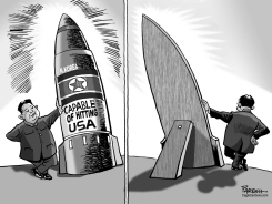 NORTH KOREAN THREAT by Paresh Nath