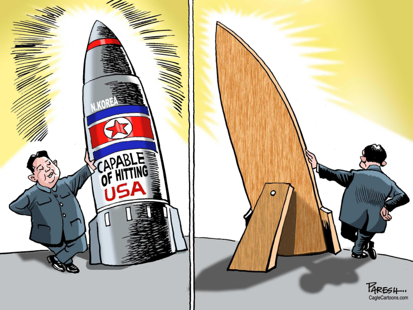 North Korean threat COLOR