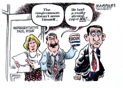 BIDEN-RYAN DEBATE by Jimmy Margulies