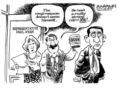 BIDEN-RYAN DEBATE by Jimmy Margulies