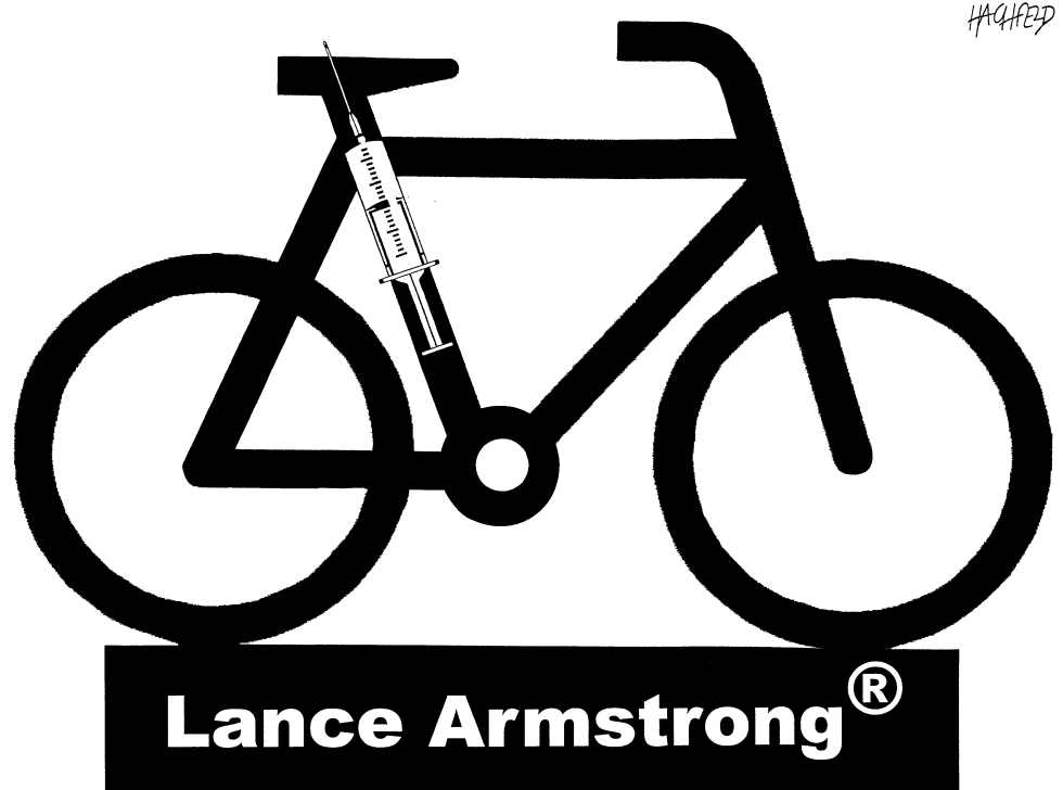  LOGOTIPO DE LANCE ARMSTRONG by Rainer Hachfeld