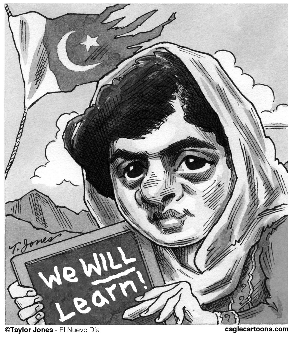 Children's advocate Malala Yousafzai