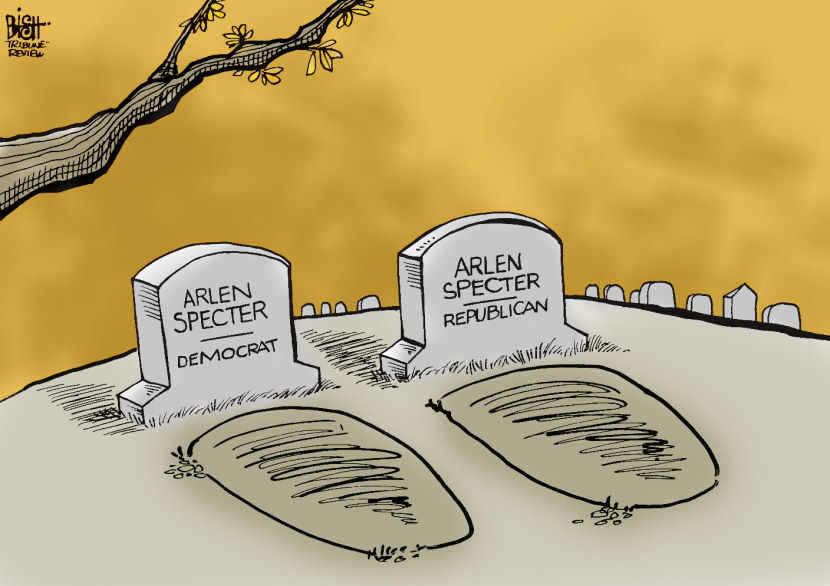 SPECTER'S TWO RESTING PLACES, COLOR