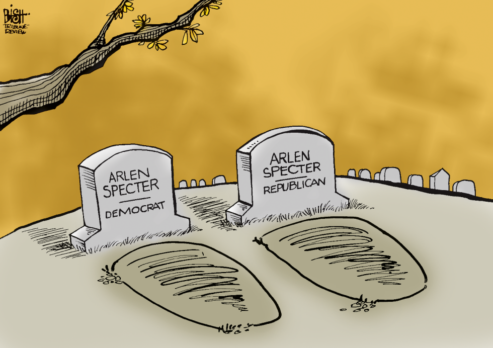 SPECTER'S TWO RESTING PLACES, COLOR
