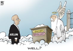 WAITING FOR ARLEN TO DECIDE,  by Randy Bish