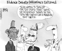 BIDEN'S LAUGHABLE DEBATE by Gary McCoy