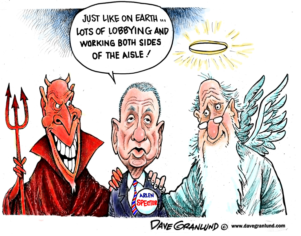  ARLEN SPECTER DIES by Dave Granlund