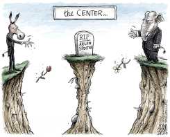 RIP ARLEN SPECTER  by Adam Zyglis