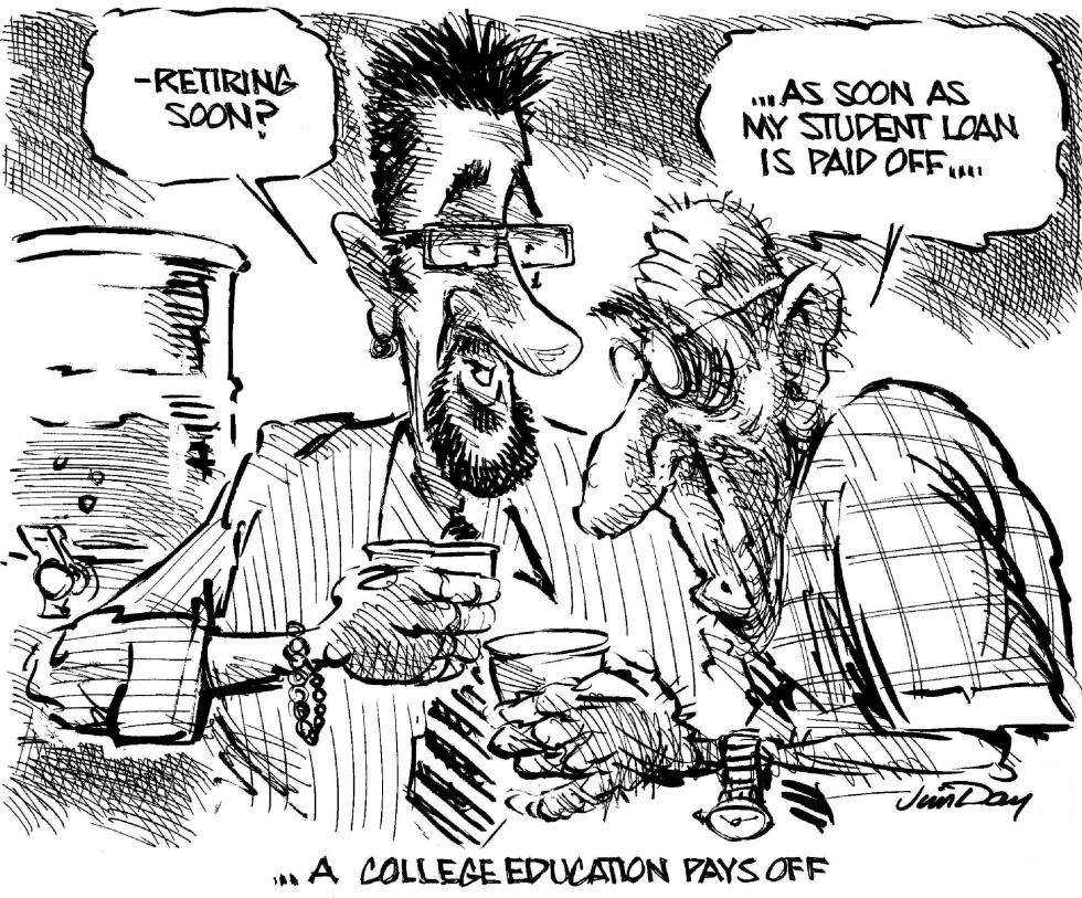 A college education pays off